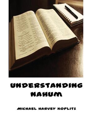 cover image of Understanding Nahum